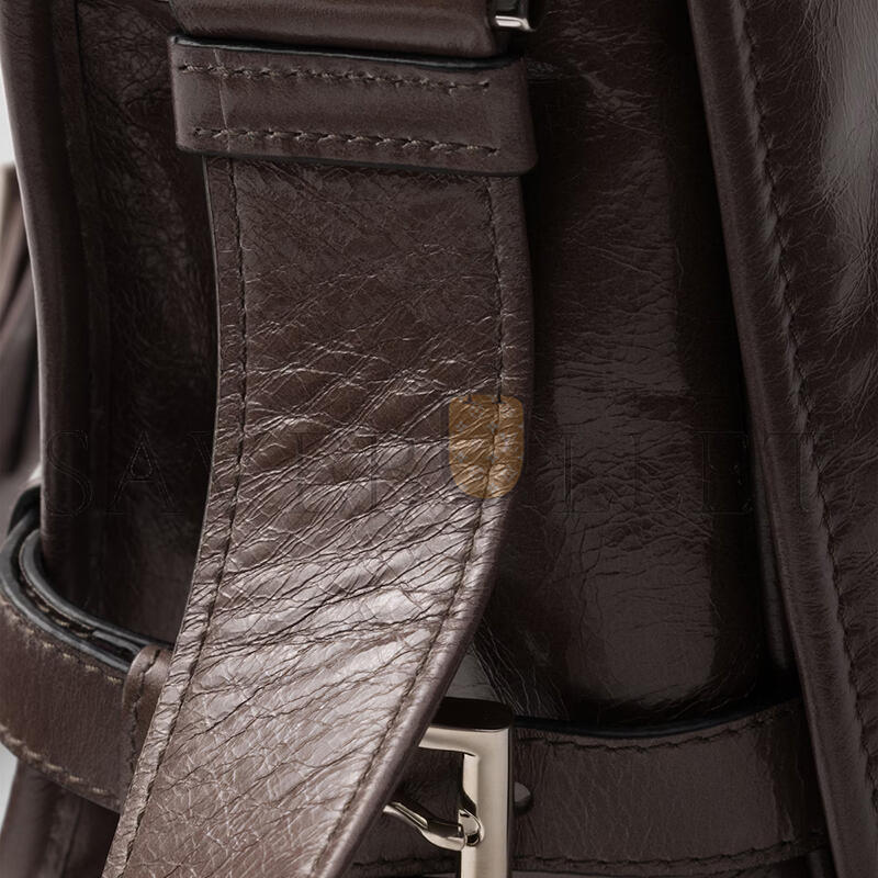 PRADA LEATHER SHOULDER BAG 2VD07 (30*20*11cm)